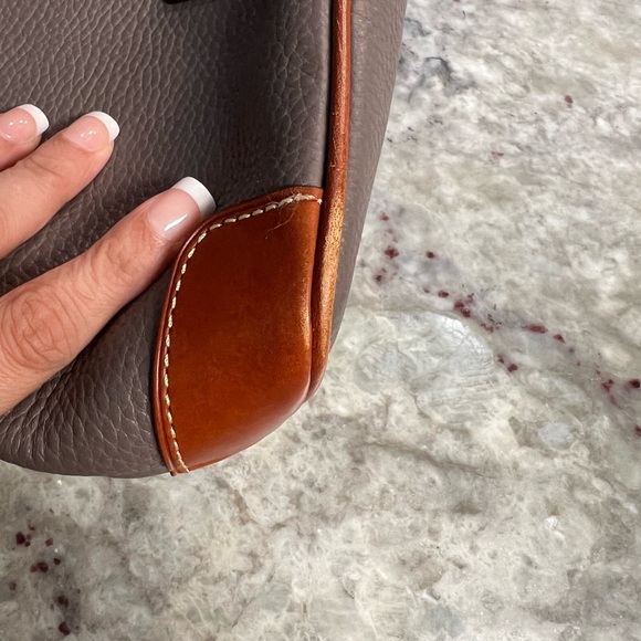 Dooney & Bourke Dark Brown Shoulder Bag - Picture 5 of 14